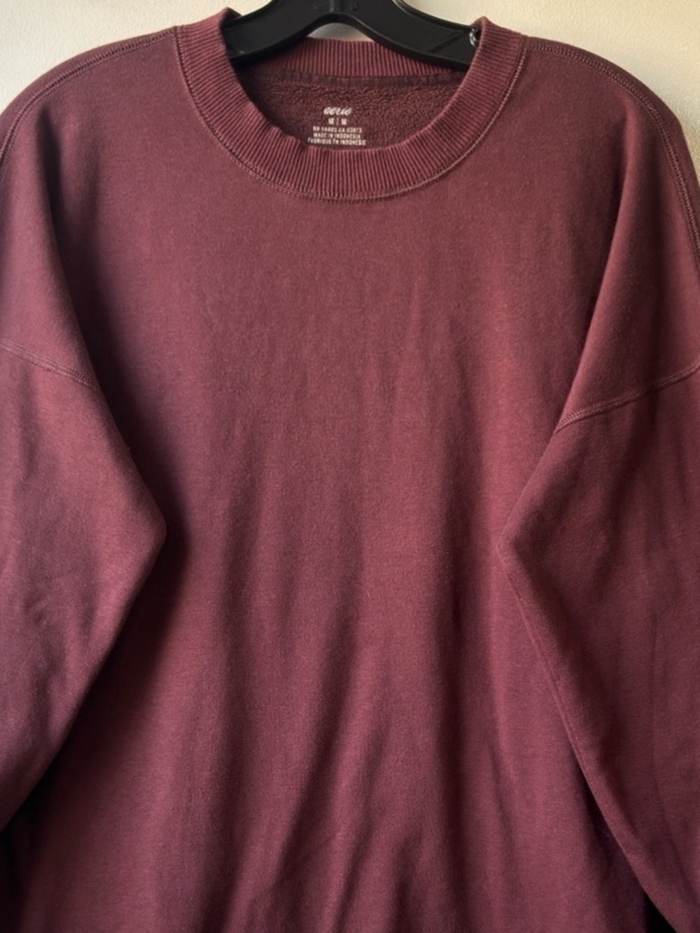 Men's Crewneck Sweater - Burgundy
